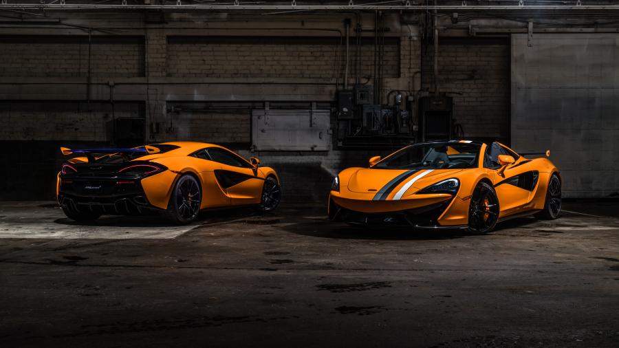  McLaren MSO 570S Spider Papaya Spark 2018 года  (фото 5 из 5)